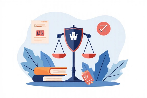 Ilustrace právní ochrany a omezení odpovědnosti